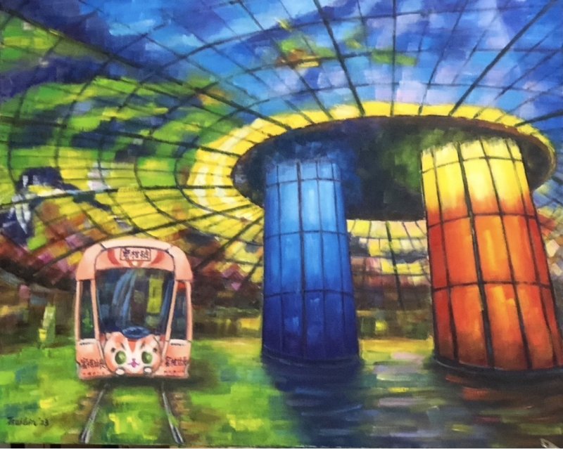 參展作品 圖/高雄市美術協會 參展作品 圖/高雄市美術協會