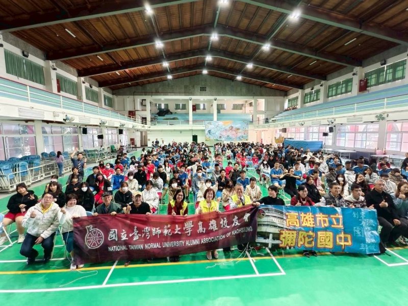 彌陀國中迎來玫瑰墓樂團第500場音樂講座　震撼師生