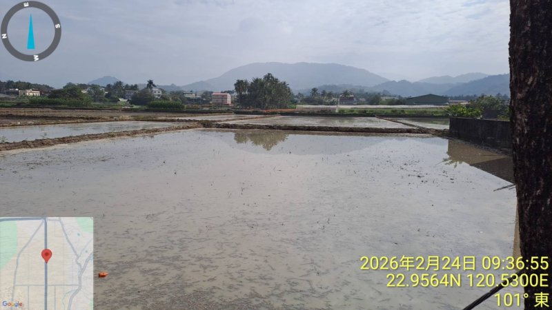 旗山溪流量低迷農田供灌受阻 杉林農民抗爭獲回應：供水延至4日並籲速插秧