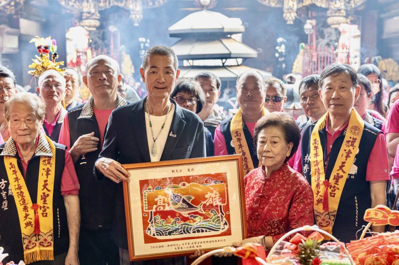 后巡海陸，與神同行～  旗津天聖宮旗聖媽順利完成「北港朝天宮進香」