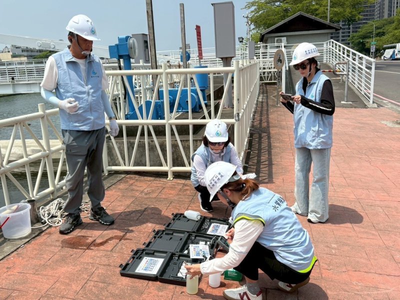 守護農民用水安全 農水署模擬跨領域災害  興中制水門實兵演練展成果