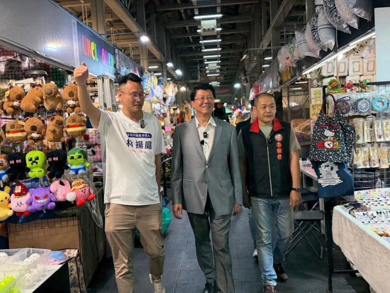 謝龍介力挺林揚庭 讚士林夜市蚵仔煎 樂透中頭獎將捐公益