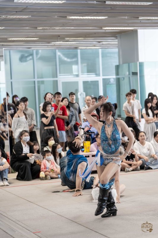 課堂實務直通潮流舞台！樹德科大表藝系閃耀高雄車站「新高埕」 K-POP隨播即跳熱力開場