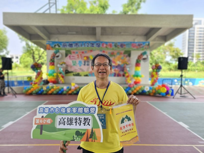 教育家人物典範 高雄市立高雄特殊教育學校李添焜主任陪伴特教生勇敢迎向人生