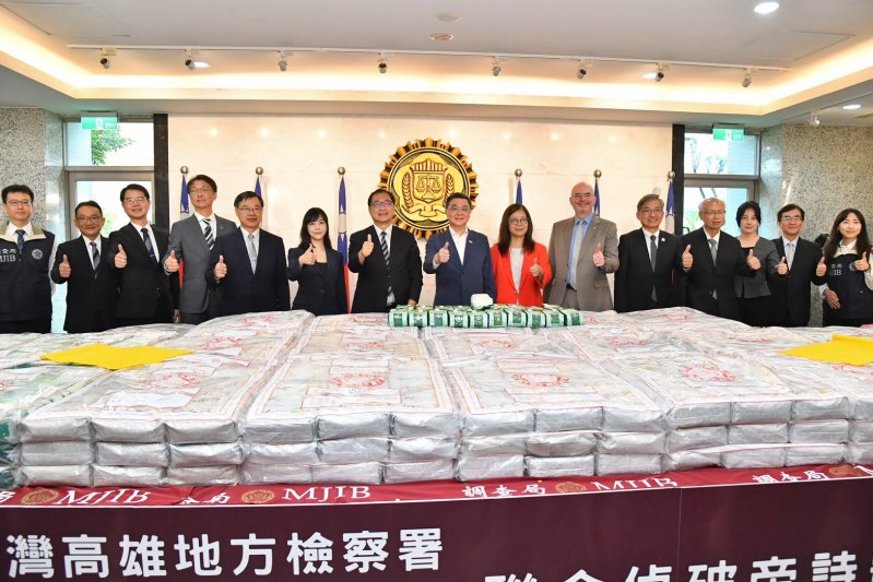 卓揆：跨部會及與美方合作攔截1,500公斤愷他命 展現臺灣打擊跨境犯罪實力