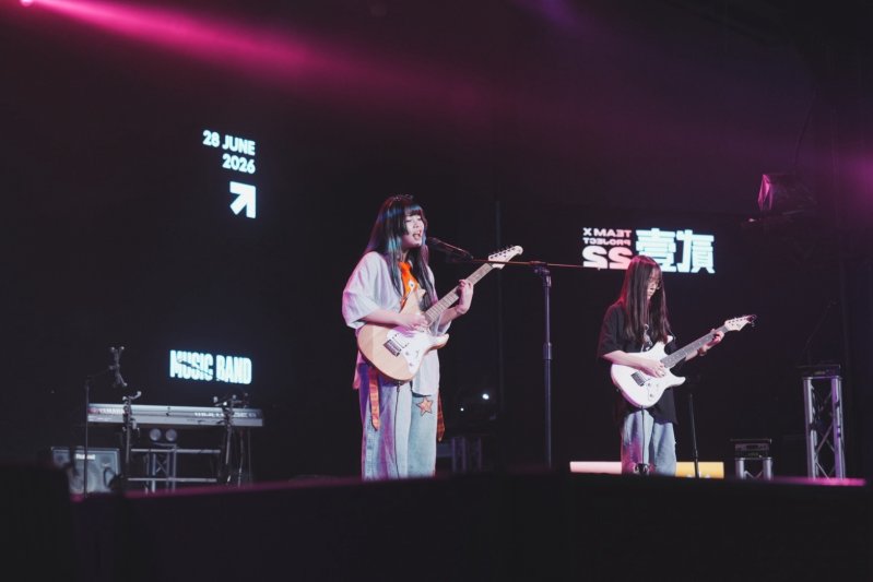 學生們在專業級舞台上展演。(圖:主辦單位提供) 學生們在專業級舞台上展演。(圖:主辦單位提供)