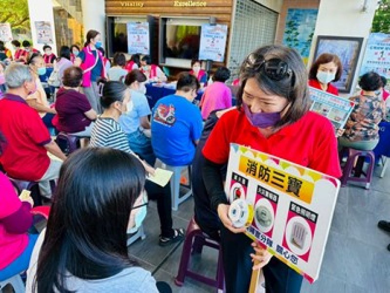 火災預防方面持續強化消防安全檢查防火宣導及住宅用火災警報器設置提升民眾自主防災 火災預防方面持續強化消防安全檢查防火宣導及住宅用火災警報器設置提升民眾自主防災