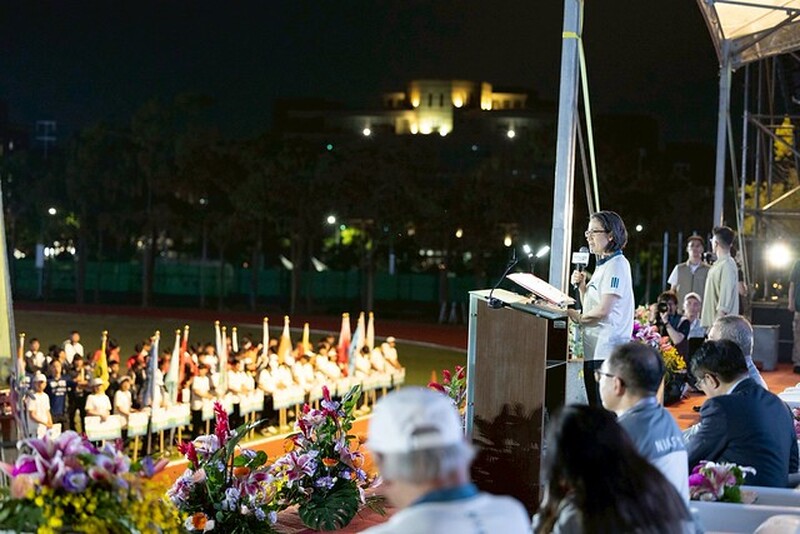 114年全大運長榮大學開幕 副總統出席期許選手們超越自我