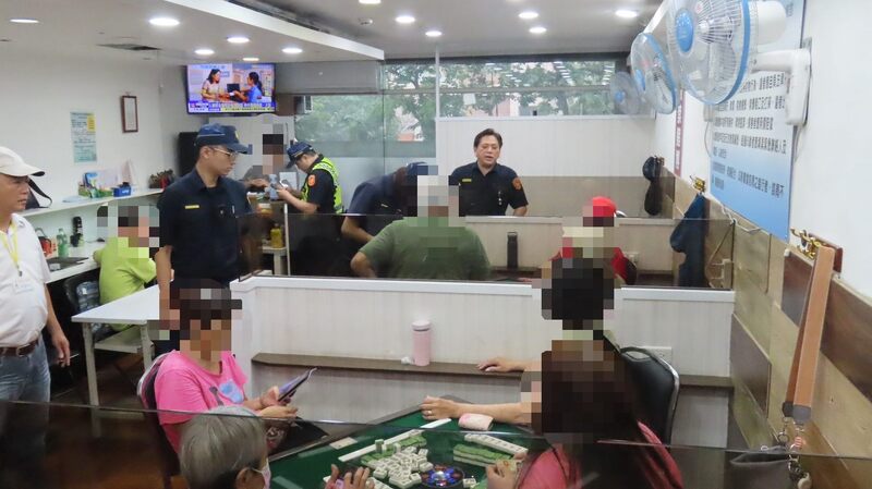 掃蕩違法營業麻將休閒館  文一警聯手公部門斷水斷電