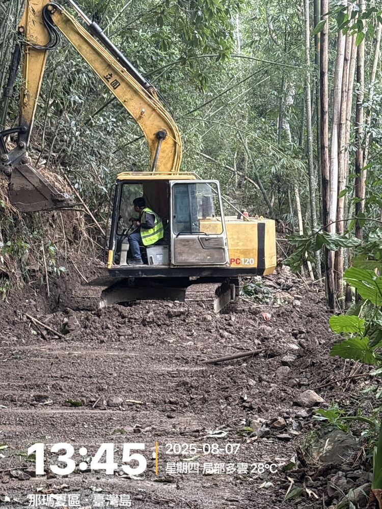 豪雨重創山區道路 高市工務局全力搶修救災