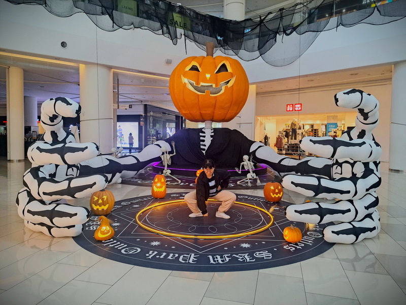 SKM Park Outlets 高雄草衙「南瓜鎮 鬼影來襲」盛大登場打造高雄最盛大的萬聖場景！